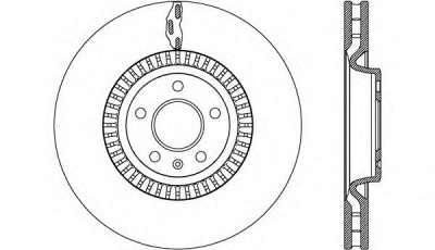 OPEN PARTS bdr261620 -  Тормозной диск